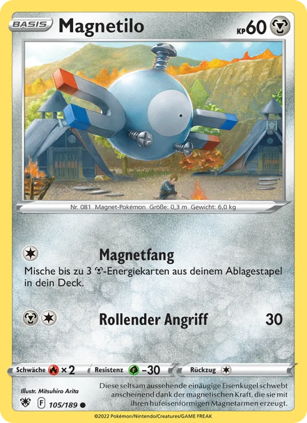 Karte Magnetilo aus Astralglanz, Nummer 105/189