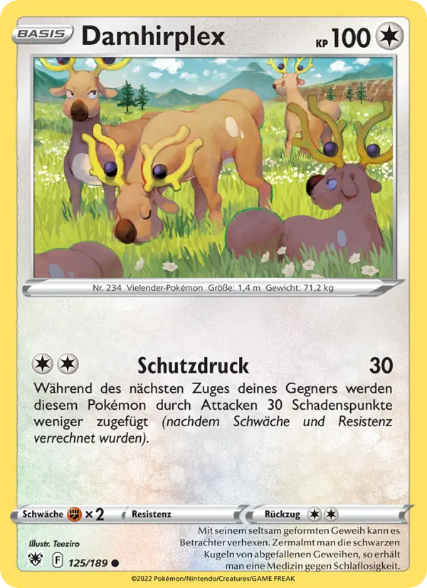 Karte Damhirplex aus Astralglanz, Nummer 125/189
