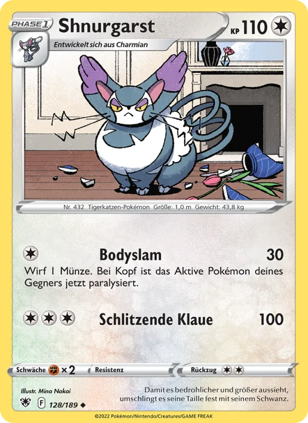 Karte Shnurgarst aus Astralglanz, Nummer 128/189