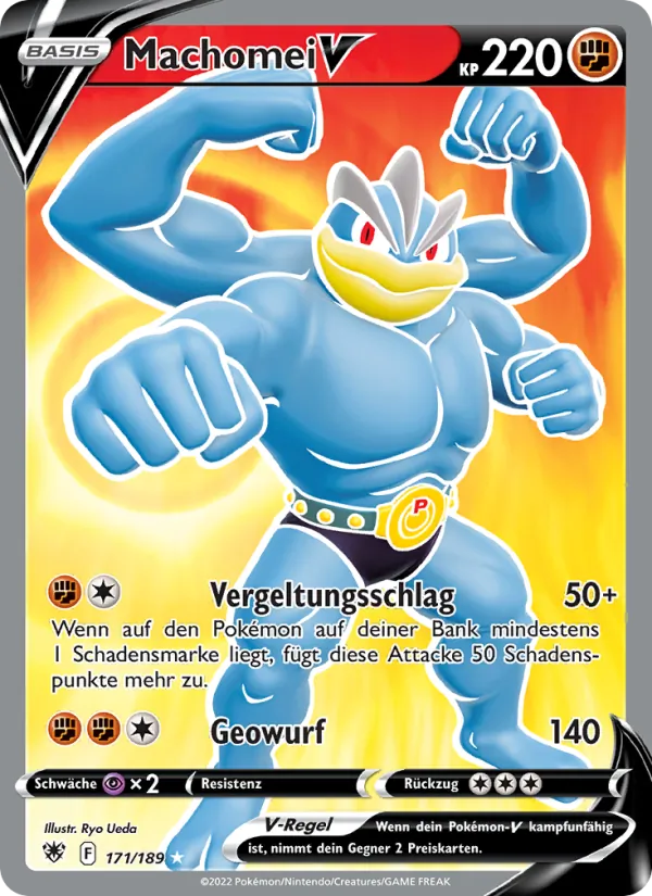Karte Machomei V aus Astralglanz, Nummer 171/189