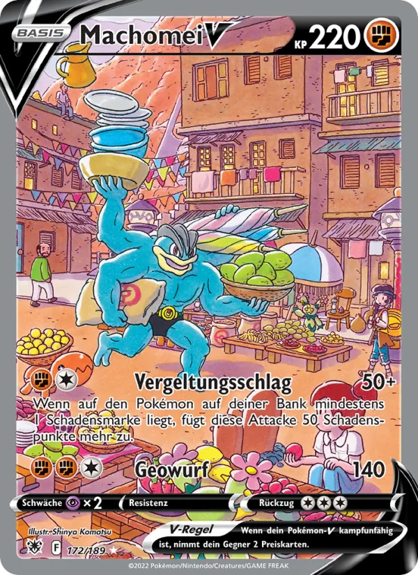 Karte Machomei V aus Astralglanz, Nummer 172/189