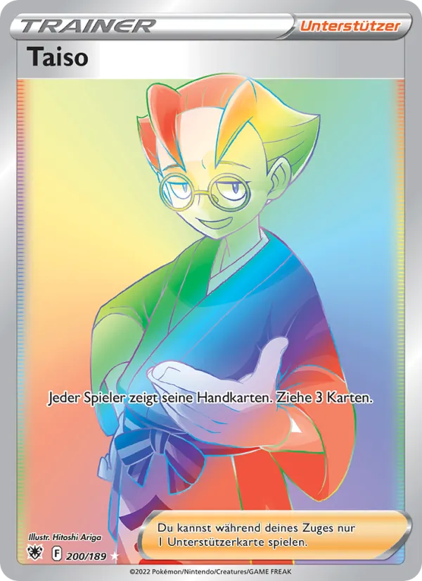Karte Taiso aus Astralglanz, Nummer 200/189
