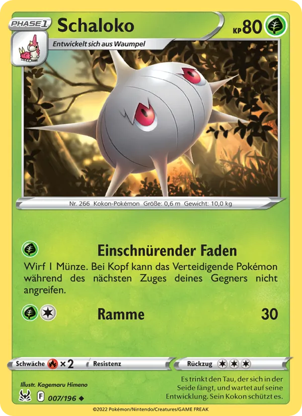 Karte Schaloko aus Verlorener Ursprung, Nummer 007/196