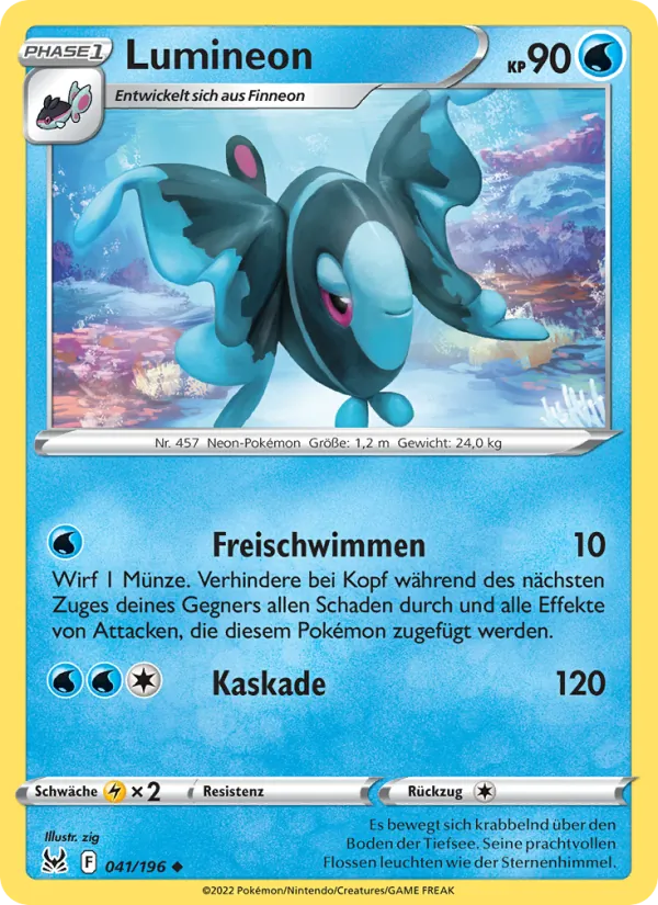 Karte Lumineon aus Verlorener Ursprung, Nummer 041/196