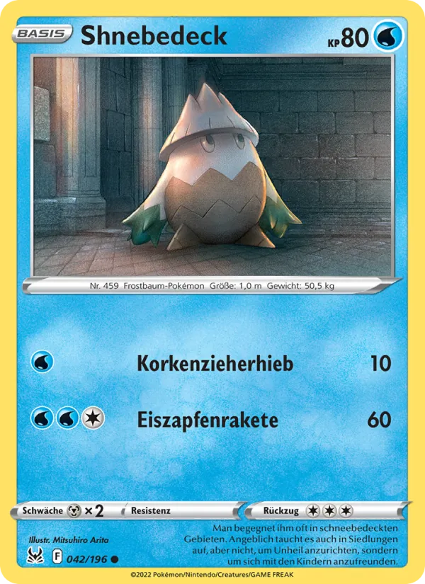 Karte Shnebedeck aus Verlorener Ursprung, Nummer 042/196