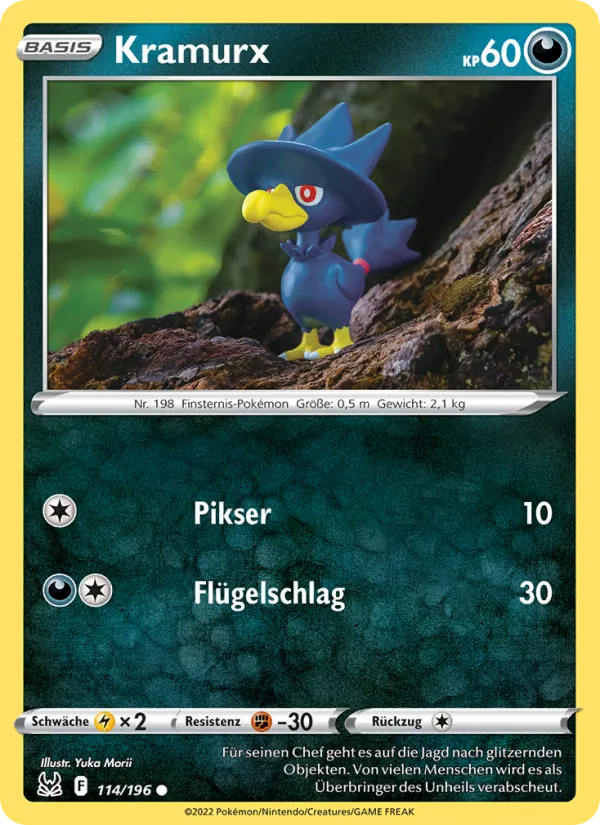 Karte Kramurx aus Verlorener Ursprung, Nummer 114/196