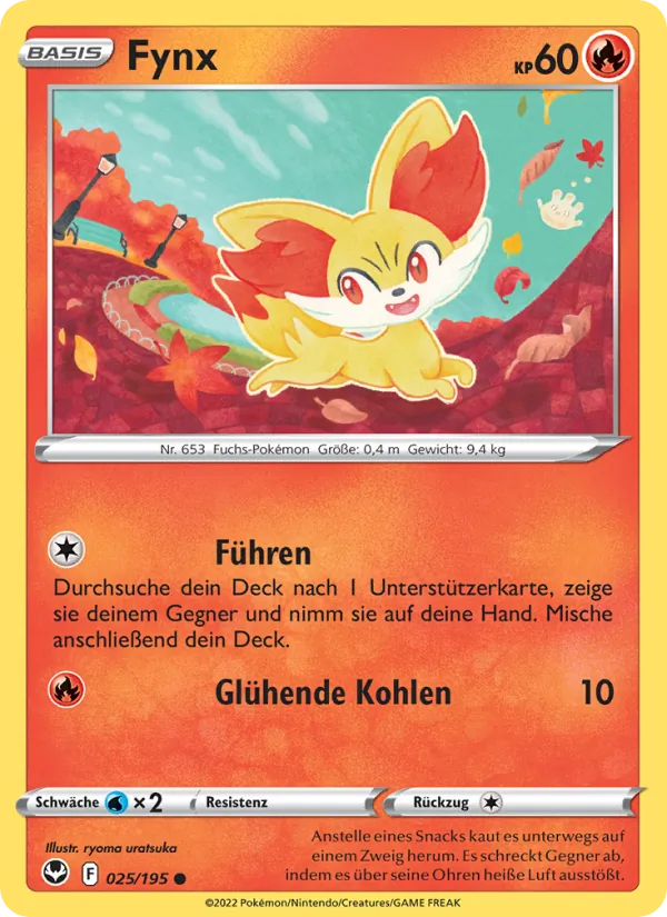 Karte Fynx aus Silberne Sturmwinde, Nummer 025/195