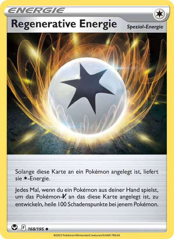 Karte Regenerative Energie aus Silberne Sturmwinde, Nummer 168/195