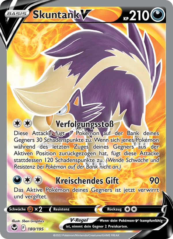 Karte Skuntank V aus Silberne Sturmwinde, Nummer 180/195