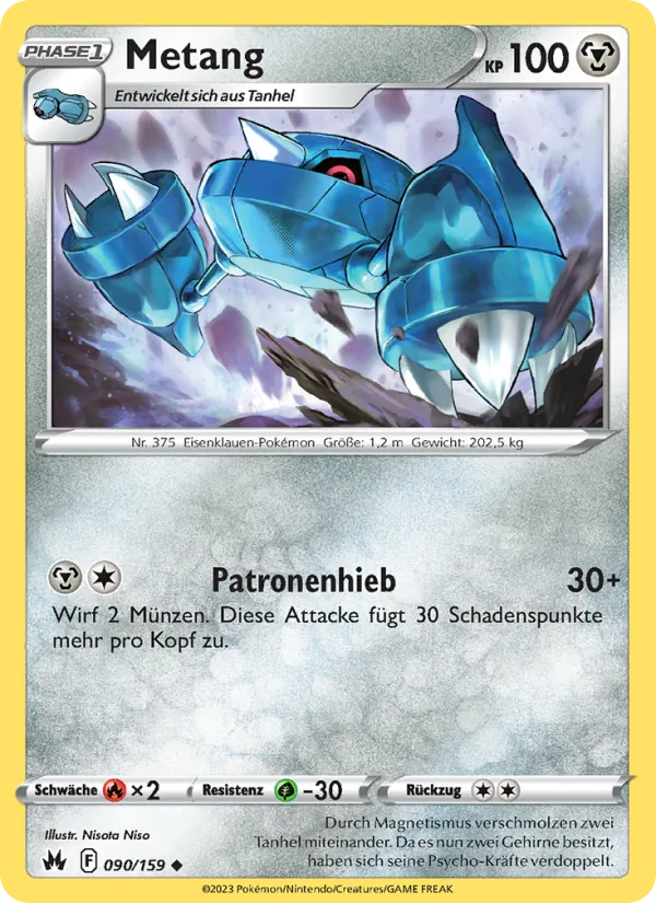 Karte Metang aus Zenit der Könige, Nummer 090/159