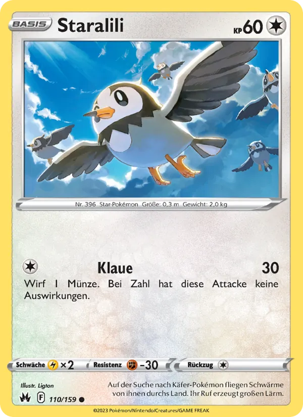 Karte Staralili aus Zenit der Könige, Nummer 110/159