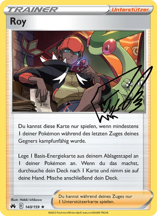 Karte Roy aus Zenit der Könige, Nummer 140/159