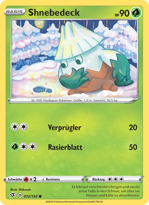 Karte Shnebedeck aus Clash der Rebellen, Nummer 12/192