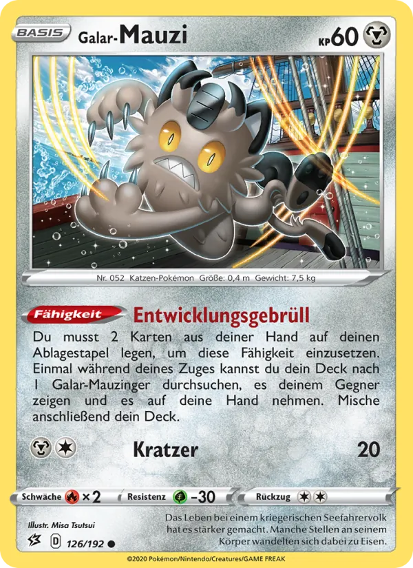 Karte Galar-Mauzi aus Clash der Rebellen, Nummer 126/192