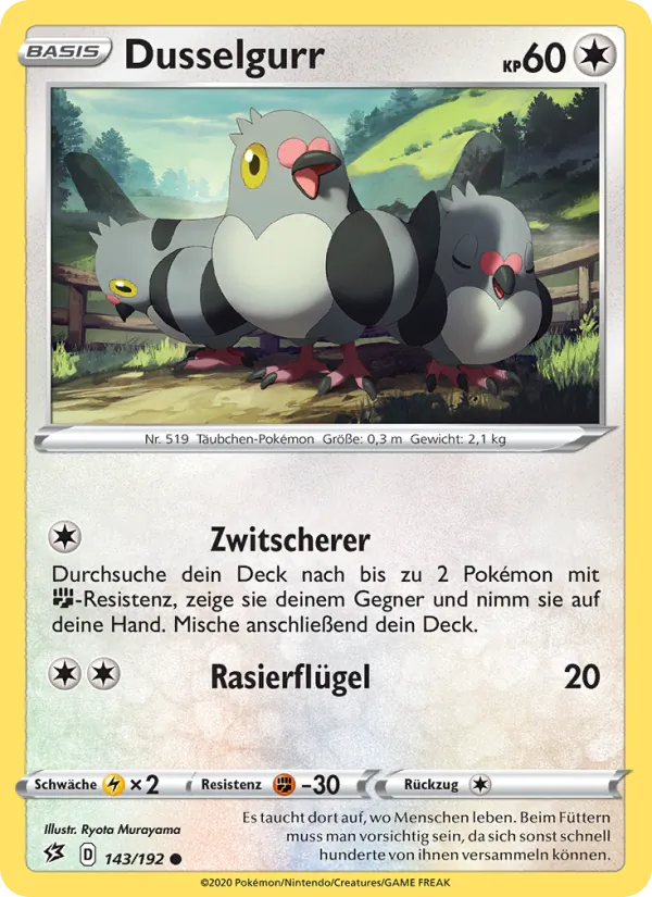 Karte Dusselgurr aus Clash der Rebellen, Nummer 143/192