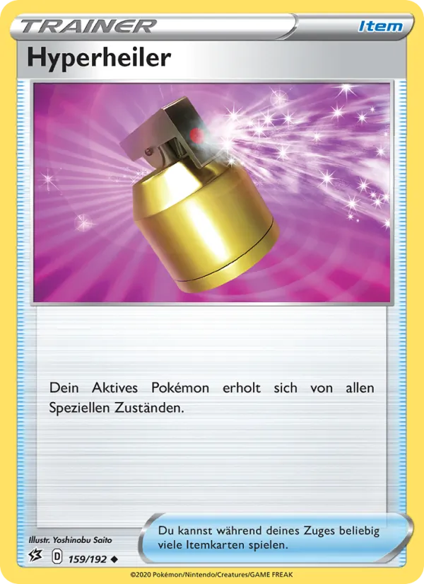 Karte Hyperheiler aus Clash der Rebellen, Nummer 159/192