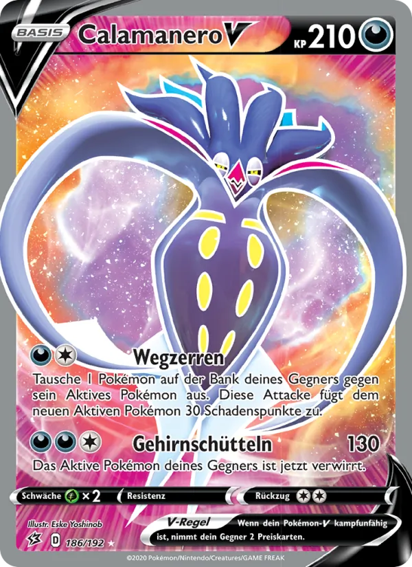 Karte Calamanero V aus Clash der Rebellen, Nummer 186/192