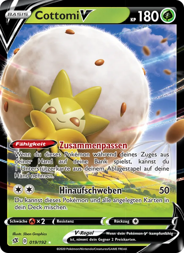 Karte Cottomi V aus Clash der Rebellen, Nummer 19/192
