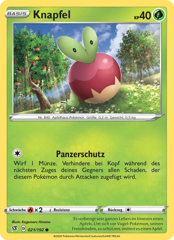 Karte Knapfel aus Clash der Rebellen, Nummer 21/192