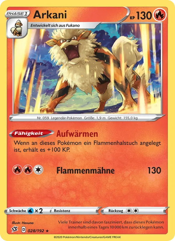 Karte Arkani aus Clash der Rebellen, Nummer 28/192