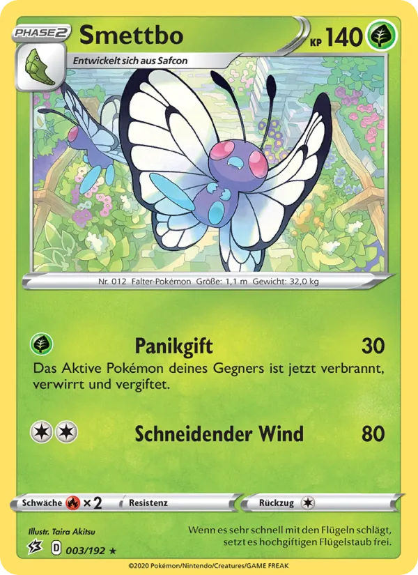 Karte Smettbo aus Clash der Rebellen, Nummer 3/192