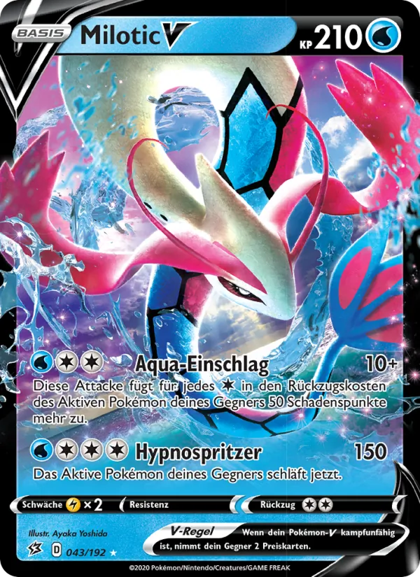 Karte Milotic V aus Clash der Rebellen, Nummer 43/192