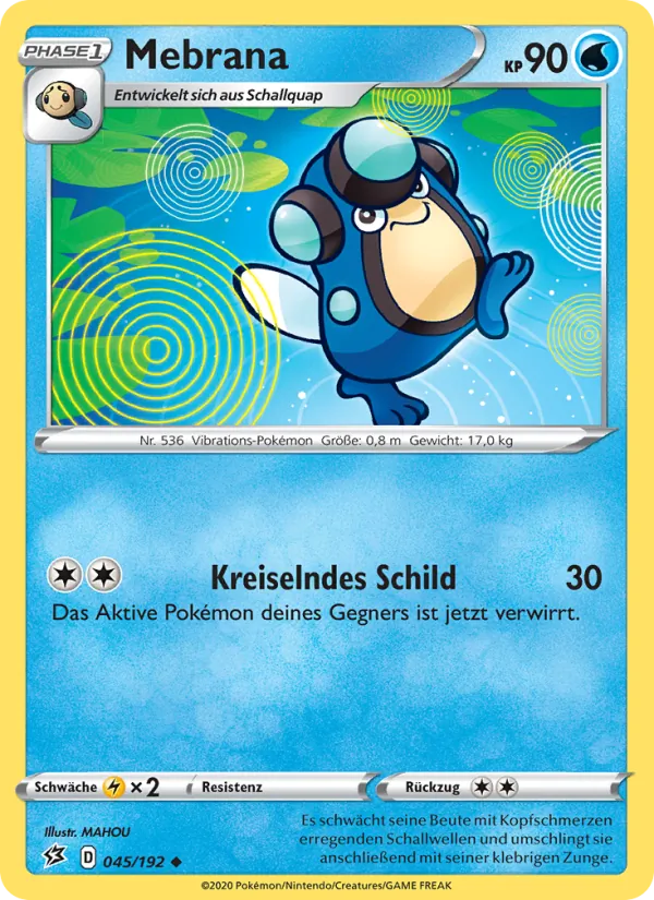 Karte Mebrana aus Clash der Rebellen, Nummer 45/192