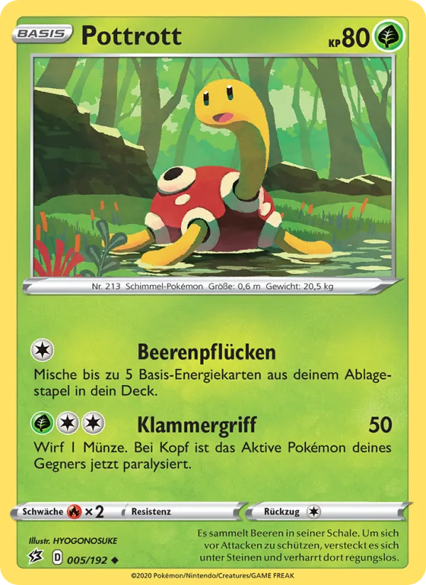 Karte Pottrott aus Clash der Rebellen, Nummer 5/192