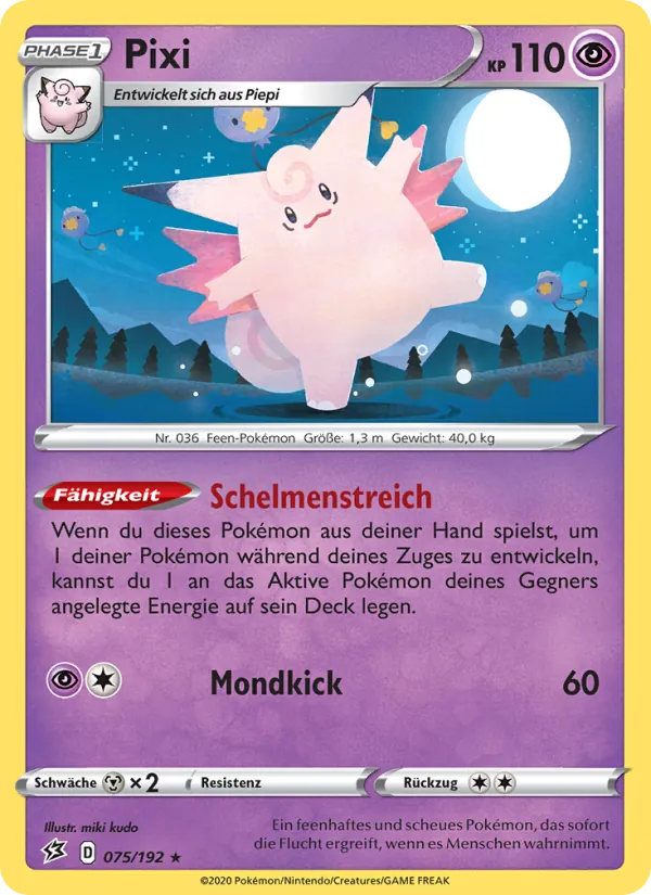 Karte Pixi aus Clash der Rebellen, Nummer 75/192