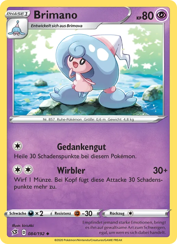 Karte Brimano aus Clash der Rebellen, Nummer 84/192