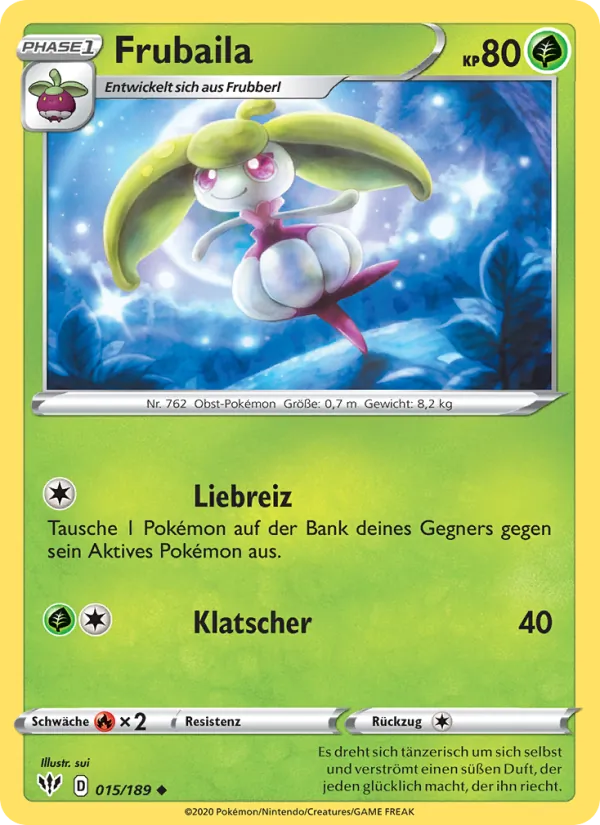 Karte Frubaila aus Flammende Finsternis, Nummer 15/189