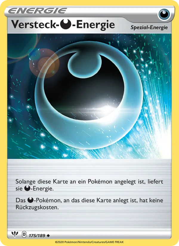 Karte Versteck-Darkness-Energie aus Flammende Finsternis, Nummer 175/189