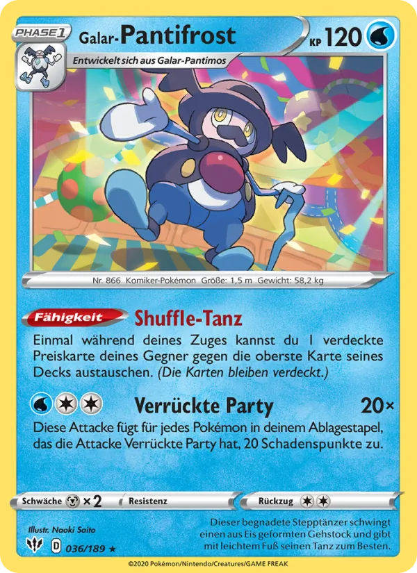 Karte Galar-Pantifrost aus Flammende Finsternis, Nummer 36/189