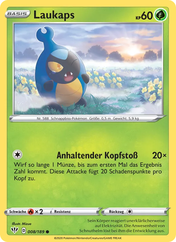 Karte Laukaps aus Flammende Finsternis, Nummer 8/189