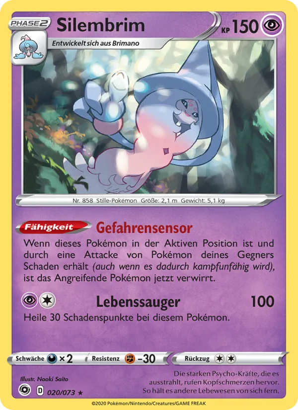 Karte Silembrim aus Weg des Champs, Nummer 20/73