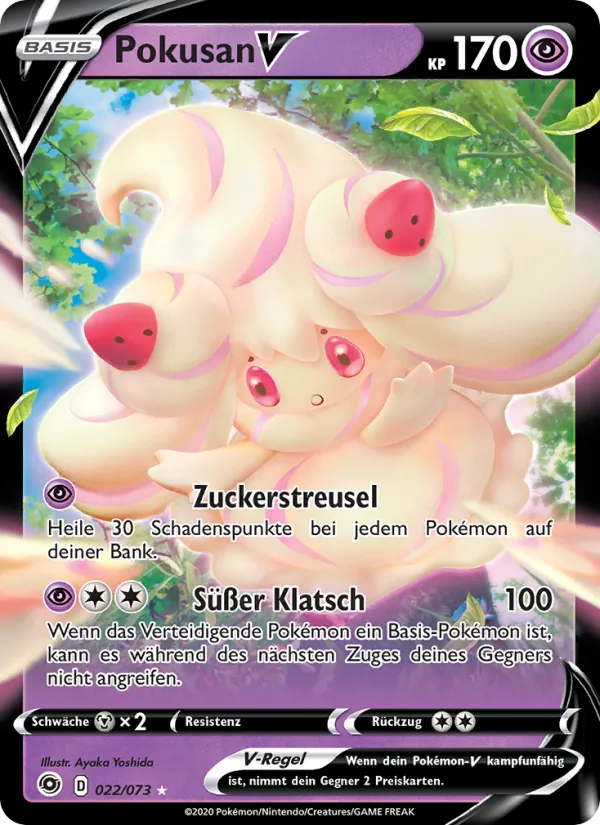 Karte Pokusan V aus Weg des Champs, Nummer 22/73