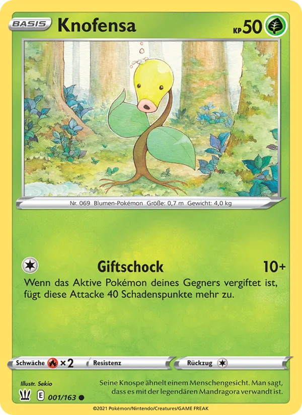 Karte Knofensa aus Kampfstile, Nummer 1/163