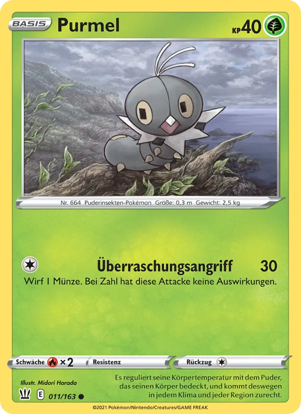 Karte Purmel aus Kampfstile, Nummer 11/163