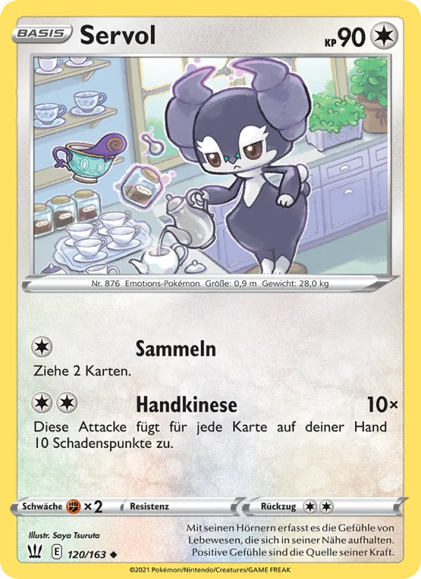 Karte Servol aus Kampfstile, Nummer 120/163