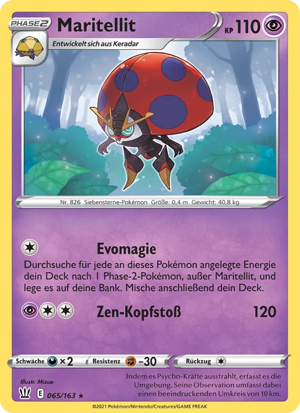 Karte Maritellit aus Kampfstile, Nummer 65/163