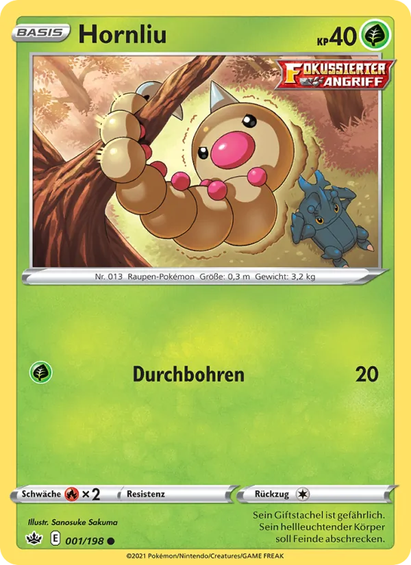 Karte Hornliu aus Schaurige Herrschaft, Nummer 1/198