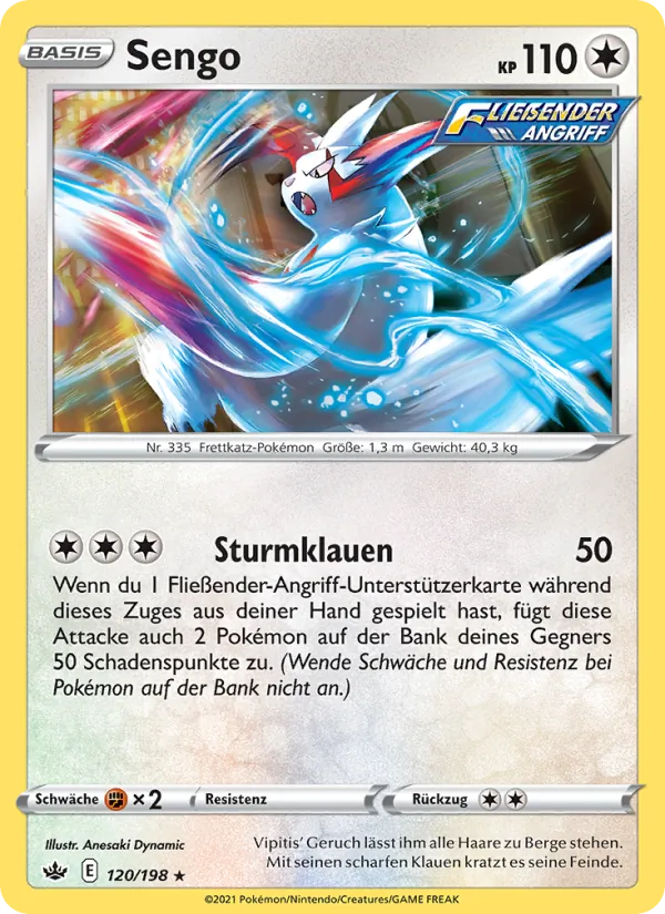 Karte Sengo aus Schaurige Herrschaft, Nummer 120/198