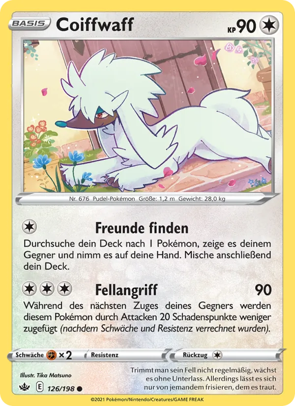 Karte Coiffwaff aus Schaurige Herrschaft, Nummer 126/198