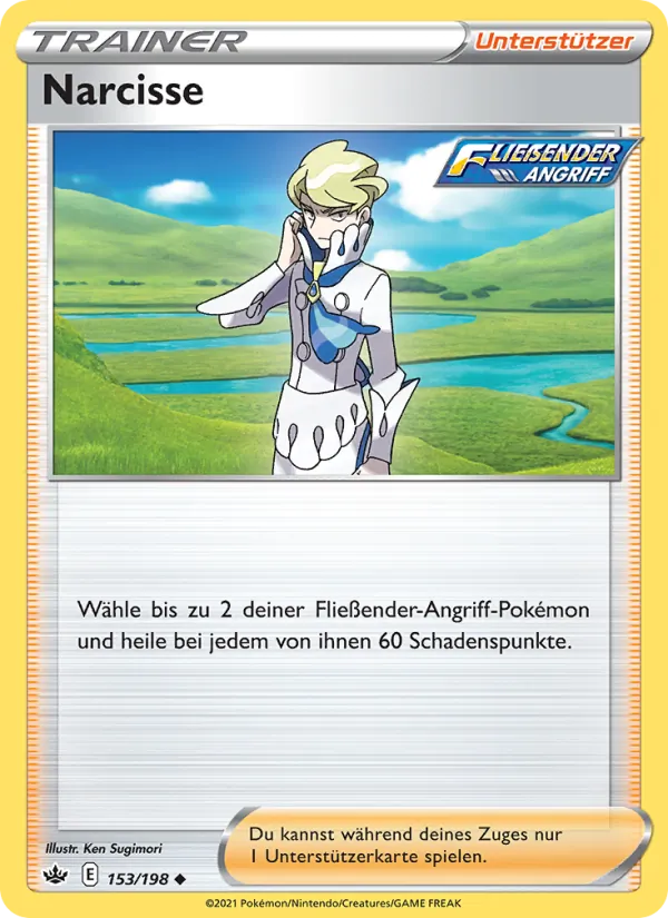 Karte Narcisse aus Schaurige Herrschaft, Nummer 153/198