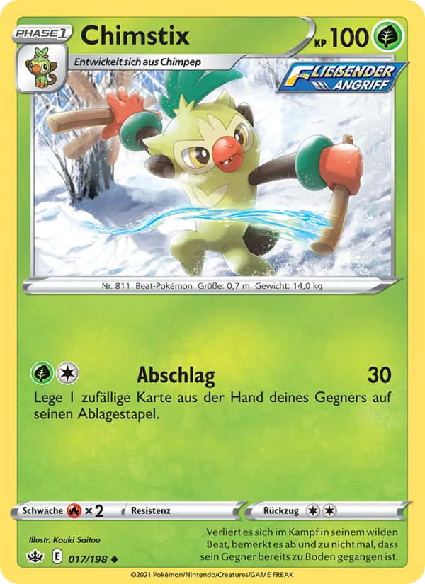 Karte Chimstix aus Schaurige Herrschaft, Nummer 17/198
