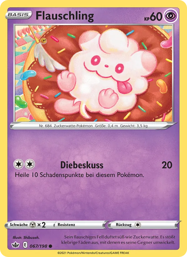 Karte Flauschling aus Schaurige Herrschaft, Nummer 67/198
