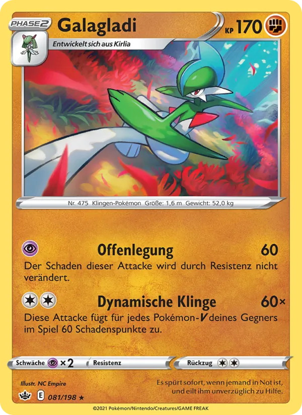 Karte Galagladi aus Schaurige Herrschaft, Nummer 81/198