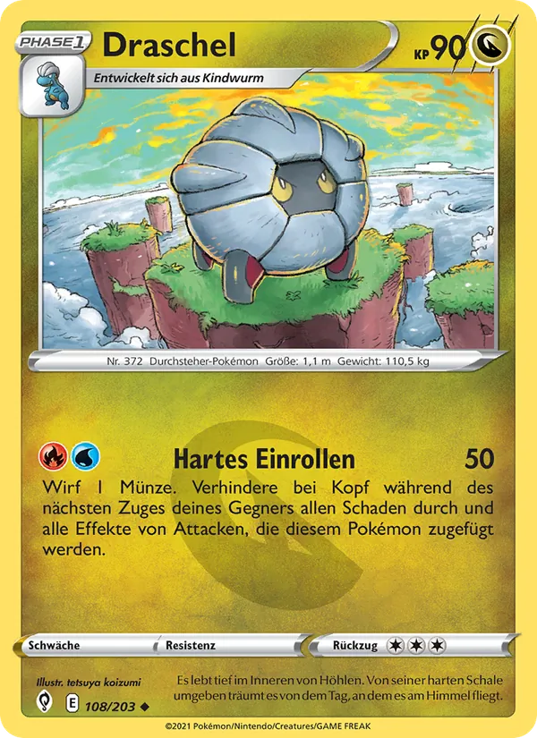 Karte Draschel aus Drachenwandel, Nummer 108/203