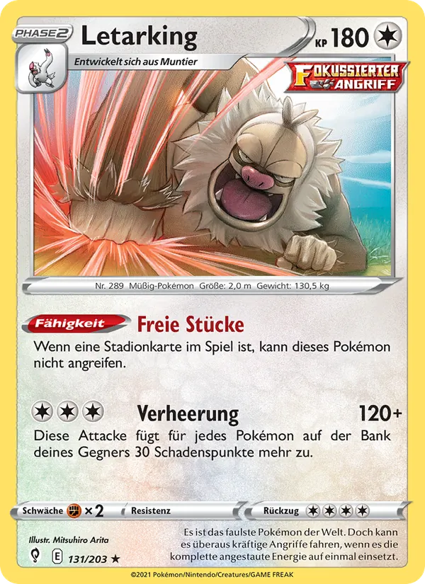 Karte Letarking aus Drachenwandel, Nummer 131/203
