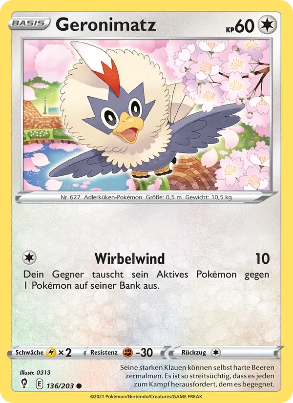Karte Geronimatz aus Drachenwandel, Nummer 136/203